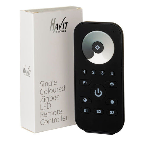 Single Coloured Zigbee LED Remote Controller - HV9102-ZB-SCREM