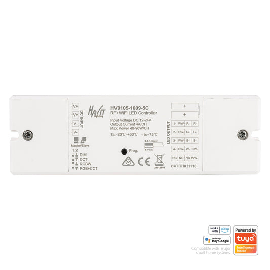 Single Colour 6 Zone LED Strip Controller - HV9102-2819DIM