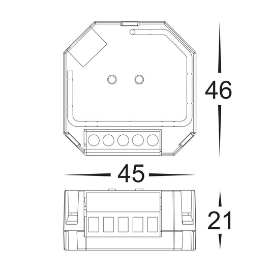 HV9105-ZB-ACSW Zigbee On-Off switch - HV9105-ZB-ACSW