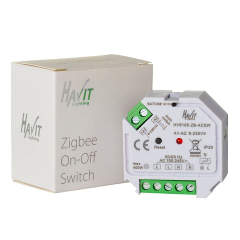 HV9105-ZB-ACSW Zigbee On-Off switch - HV9105-ZB-ACSW