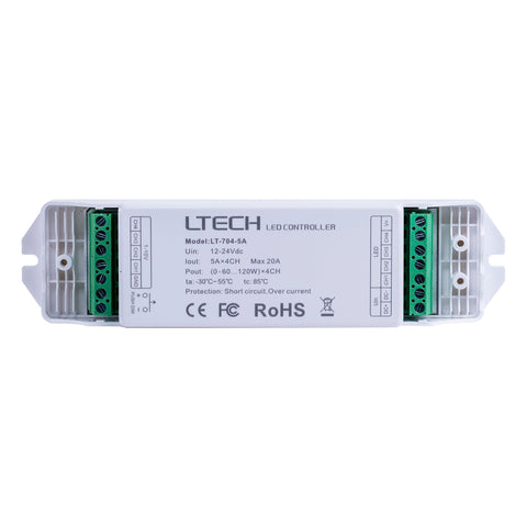 0-1/10V RGBW LED Strip Controller - HV9106-LT-704-5A