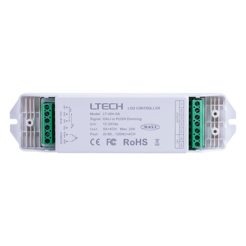 Dali RGBC or RGBW LED Strip Controller - HV9107-LT-404-5A