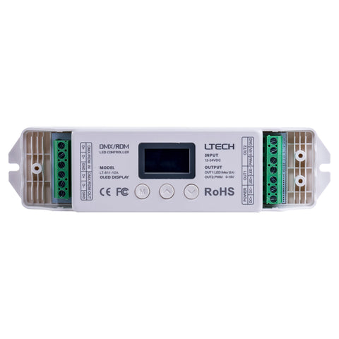 DMX Single Colour LED Strip Controller - HV9109-LT-811-12A
