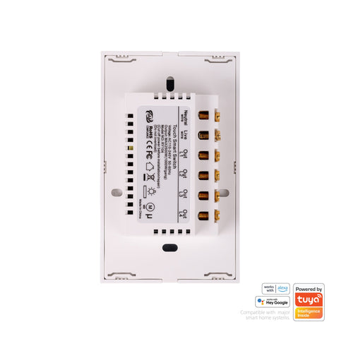 Wifi Four Gang White Wall Swit - HV9110-4