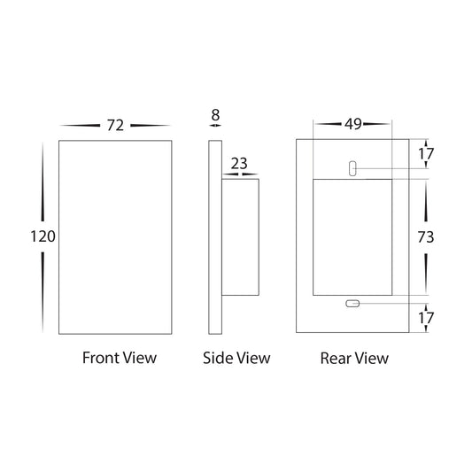 Havit Wifi Two Gang White Wall Switch - HV9110-2