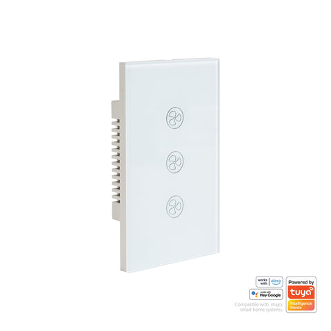 White Wifi Fan Controller - HV9115