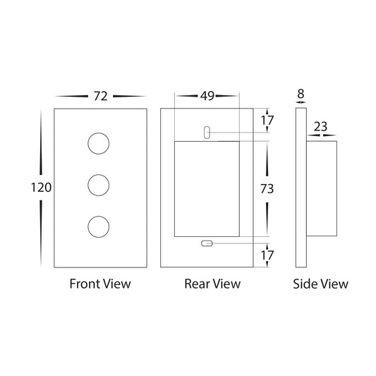 White Wifi Fan Controller - HV9115