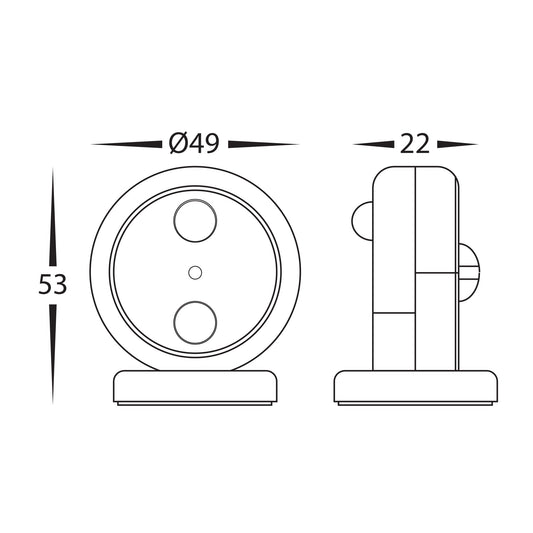Wireless Portable Switch with PIR Sensor - HV9252