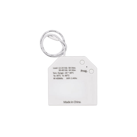 12-24v DC Single Channel RF + Push Dim Receiver - HV9271