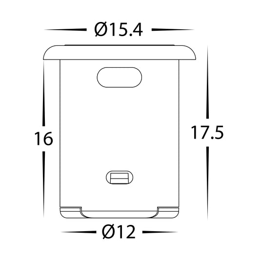 12-24v DC Black Touch Sensor - HV9281