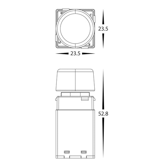 LED Dial Dimmer - HV9625