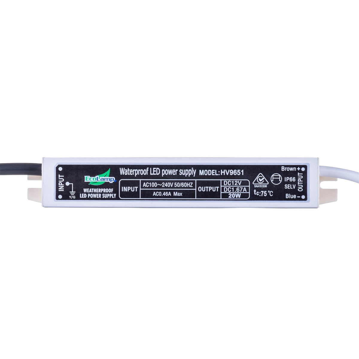 20w 12v Weatherproof LED Drive - HV9651