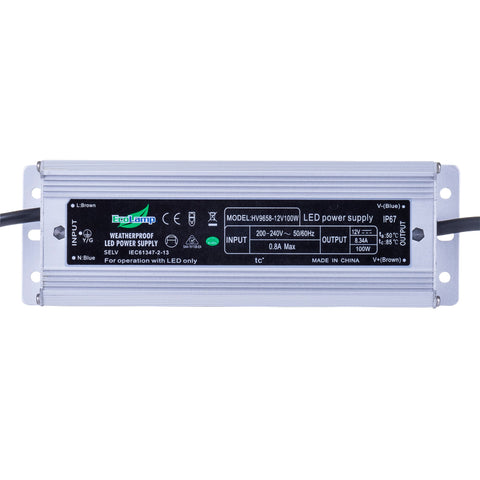 12v DC IP66 High Power 100W - HV9658-12V-100W