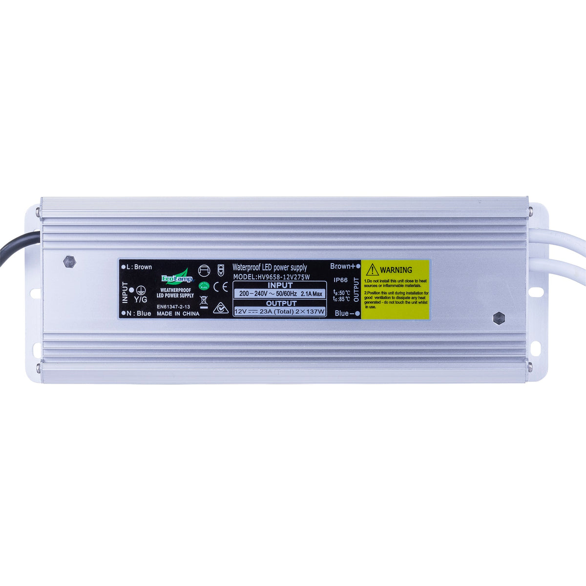 LED Driver 275W 12V DC W67.5mm - HV9658-12V275W