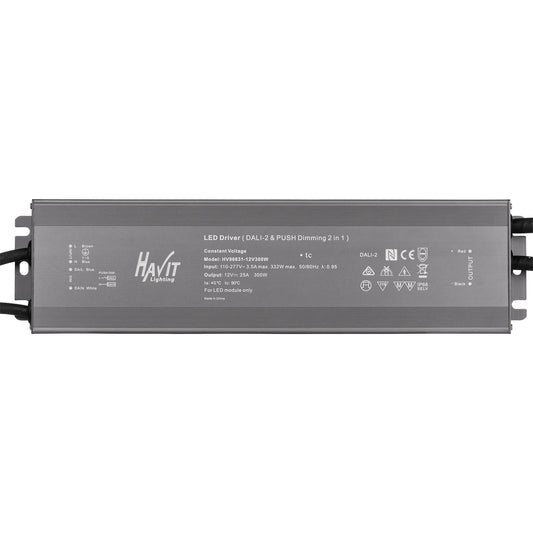 300W Dali 2 + Push Dim Dimmable LED Driver - HV96631-24V300W - ARCK Electrical Wholesale Supplies