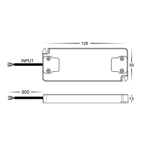 20w Indoor IP20 Constant Voltage LED Driver - HV9666-12V20W