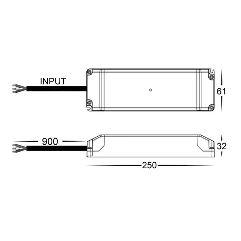 Indoor Constant Voltage LED Dr - HV9667-12V75W
