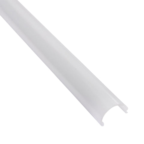 Silver Aluminium Profile with Rounded Diffuser - HV9690-2119-EC