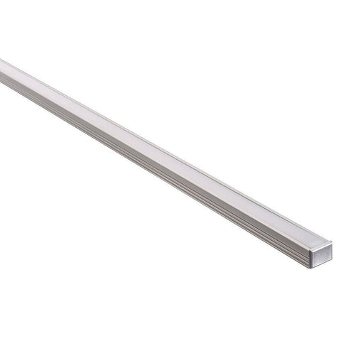 Shallow Square Aluminium Profile - HV9693-1612-EC