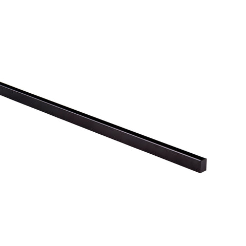 Shallow Square Aluminium Profile - HV9693-1622-BLK