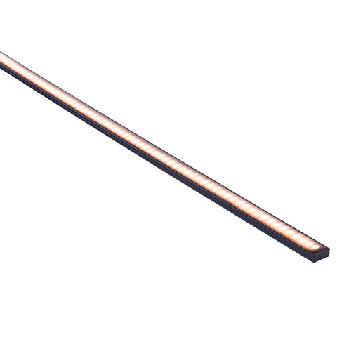 Black Diffuser to suit HV9693-1707 Aluminium Profile - HV9693-1707-BLKSD