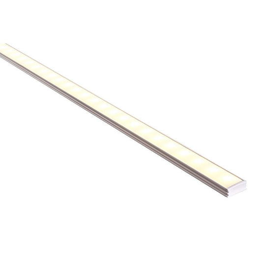 Shallow Square Aluminium Profile - HV9693-1707-3M - ARCK Electrical Wholesale Supplies