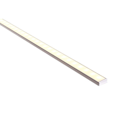 Shallow Square Aluminium Profile - HV9693-1707-3M - ARCK Electrical Wholesale Supplies