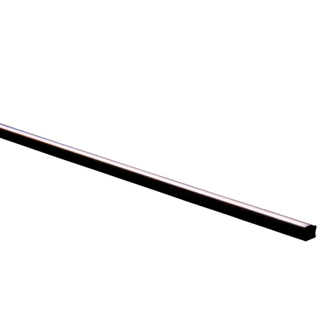 Black Diffuser to suit HV9693-1815 Aluminium Profile - HV9693-1815-BLKSD