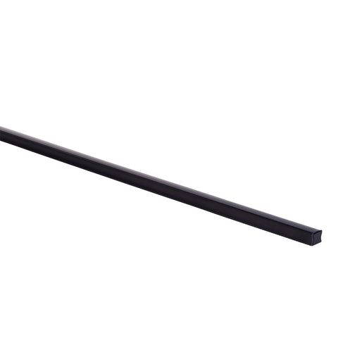 Black Diffuser to suit HV9693-1815 Aluminium Profile - HV9693-1815-BLKSD