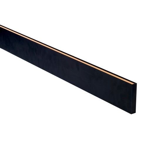 Black Diffuser to suit HV9693-1896 Aluminium Profile - HV9693-1896-BLKSD