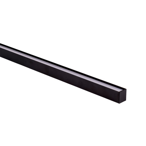 Deep Square Aluminium Profile - HV9693-3136-BLK-3M
