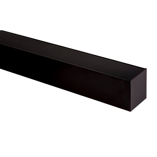 Black Diffuser to suit Aluminium Profile - HV9693-8090-BLKSD