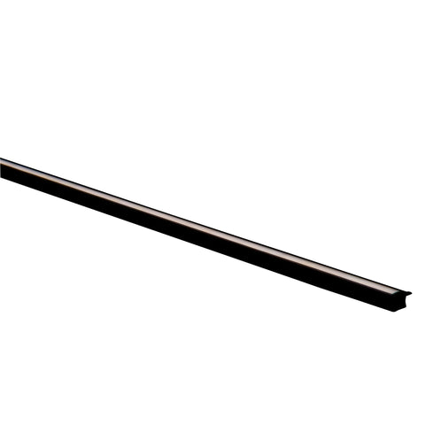 Black Diffuser to suit Aluminium Profile - HV9695-2515-BLKSD