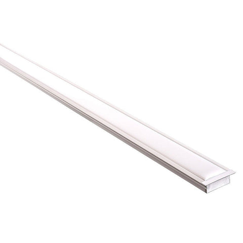Shallow Square Winged Aluminium Profile 30mm x 10mm HV9695-2810-3M