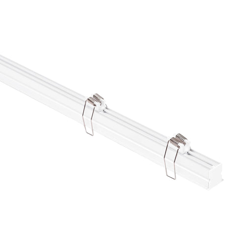Deep White Recessed Anti Glare Winged Aluminium Profile - HV9695-2926-SD-ROLL