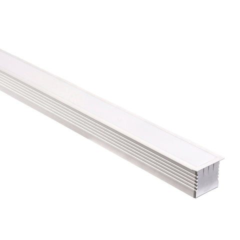 Deep Square Recessed Winged Aluminium Profile - HV9695-4540
