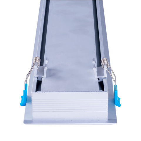 Large Deep Square Winged Aluminium Profile - HV9695-9835-3M