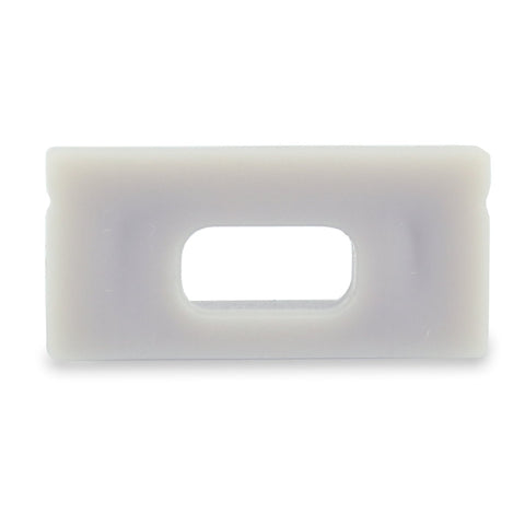 Shallow Square Aluminium Profile 2m Length - HV9699-1708-2M