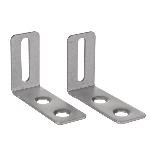 Wall Mounting Brackets to suit Aluminium Profile - HV9705-WB-SLV