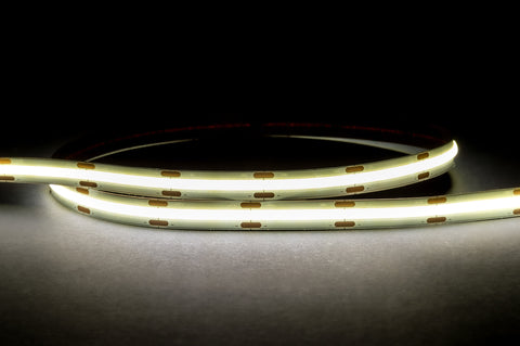 9.6w IP20 COB LED Strip 5500k 50m Roll - HV9761-IP20-320-5K-50M