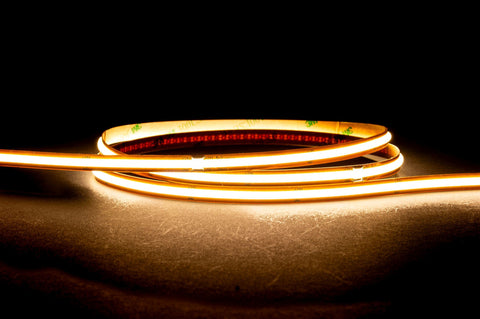 HV9761-IP20-528-4K - 12w IP20 24v DC 4000K Free Cut COB Dotless LED Strip - ARCK Electrical Wholesale Supplies