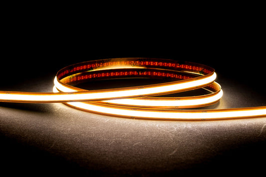 HV9761-IP20-528-5K-30M - 12w IP20 24v DC 5500K Free Cut COB Dotless LED Strip