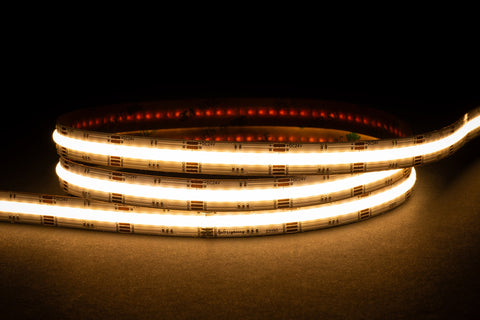 HV9761-IP20-896-RGBW-30M - 20w IP20 COB RGBW LED Strip