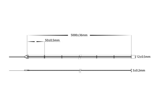 20w IP54 COB RGBCW LED Strip - HV9761-IP54-840-RGBCW