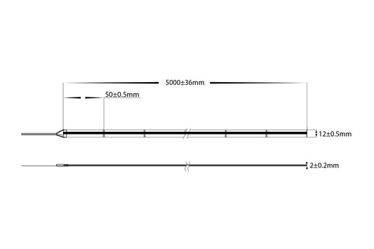 HV9761-IP54-896-RGBC-10M - 20w IP54 COB RGBC LED Strip