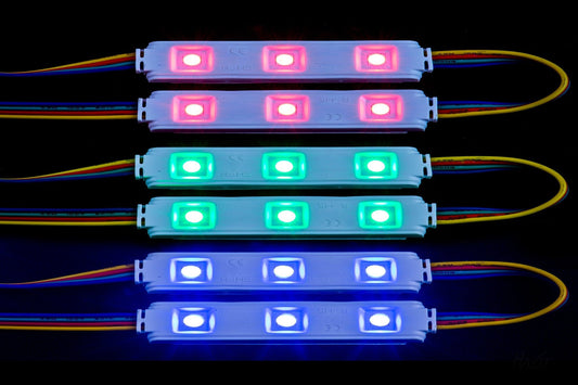HV9794-IP65-20-RGB - 0.72w IP65 12v DC Signage Modules RGB