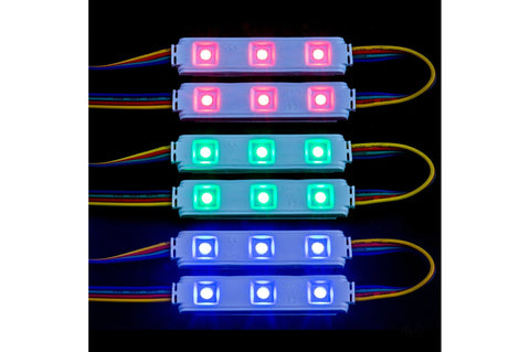 HV9794-IP65-20-RGB - 0.72w IP65 12v DC Signage Modules RGB