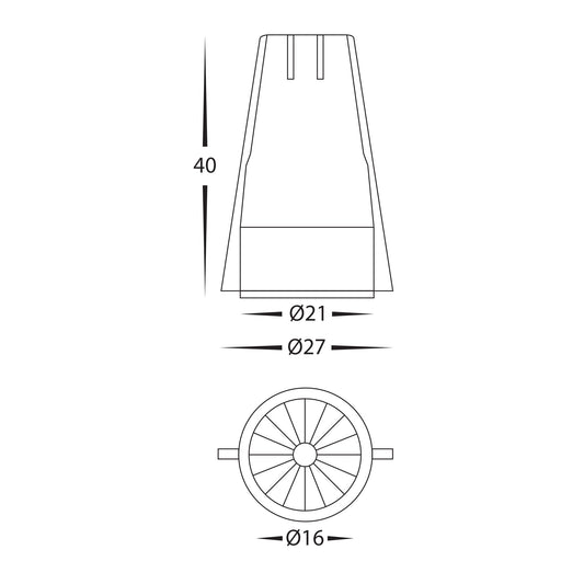 Large IP67 Weatherproof Connector - HV9913