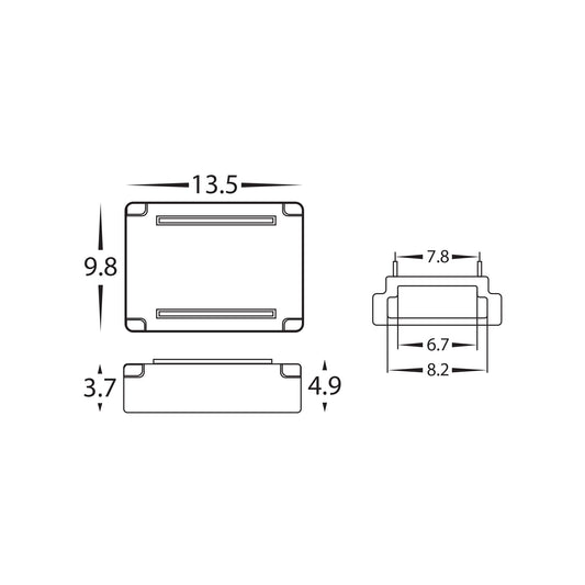 LED Strip Joiner to suit IP20 8mm PCB LED Strip - HV9959-5PK