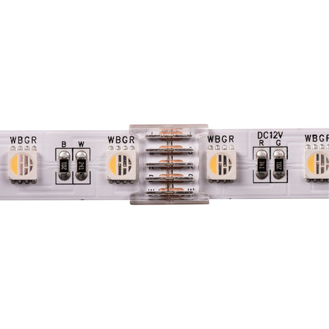 LED Strip Joiner to suit IP20 12mm PCB RGBC or RGBW LED Strip - HV9963-10PK
